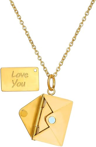 ASTRALUXCO™ - ENVELOPE LOVE LETTER NECKLACE